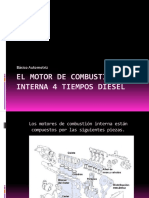 El Motor de Combustión Interna 4 Tiempos Diesel