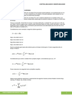 Controle e Observação em Sistemas Dinâmicos