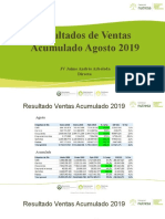 Presentación de Resultados Acumulado Agosto 2019