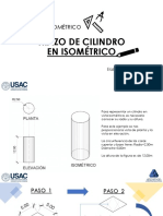 Cilindro en Isométrico