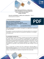 Guia de Actividades y Rúbrica de Evaluación - Fase 1 - Reconociendo El Entorno