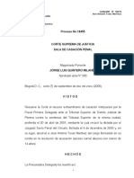 Proceso No 18455: Casacion #18455 José Antonio Tovar Martínez República de Colombia