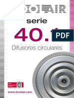 Serie - 40 - 1 - Es Difusores Circulares