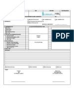 FORM CHECKLIST SANDWICH PANEL Rev