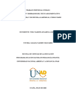 Tarea5 - Planeación y Borrador - Del - Texto - Argumentativo - Yeily - Anagrita