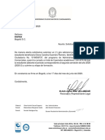 Certificación IES para Aplicativo PDF