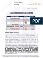 VARIABLES ECONOMICAS VIGENTES (Mayo 2017).pdf