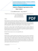 A Comparative Analysis of Regional Agreements on Port