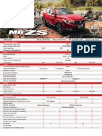 Nueva Ficha Tecnica Carta MG ZS