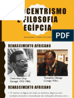 Afrocentrismo e Filosofia Egípcia