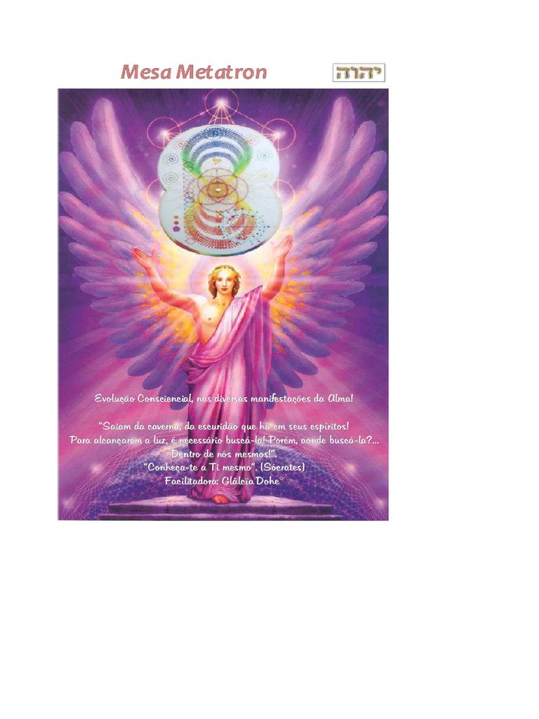 Apostila Mesa Metatron | PDF | Radiestesia | Universo