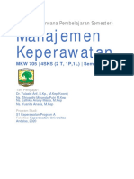 RPS Manajemen Keperawatan Program