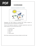 Solar Calculation | PDF | Power Inverter | Photovoltaic System