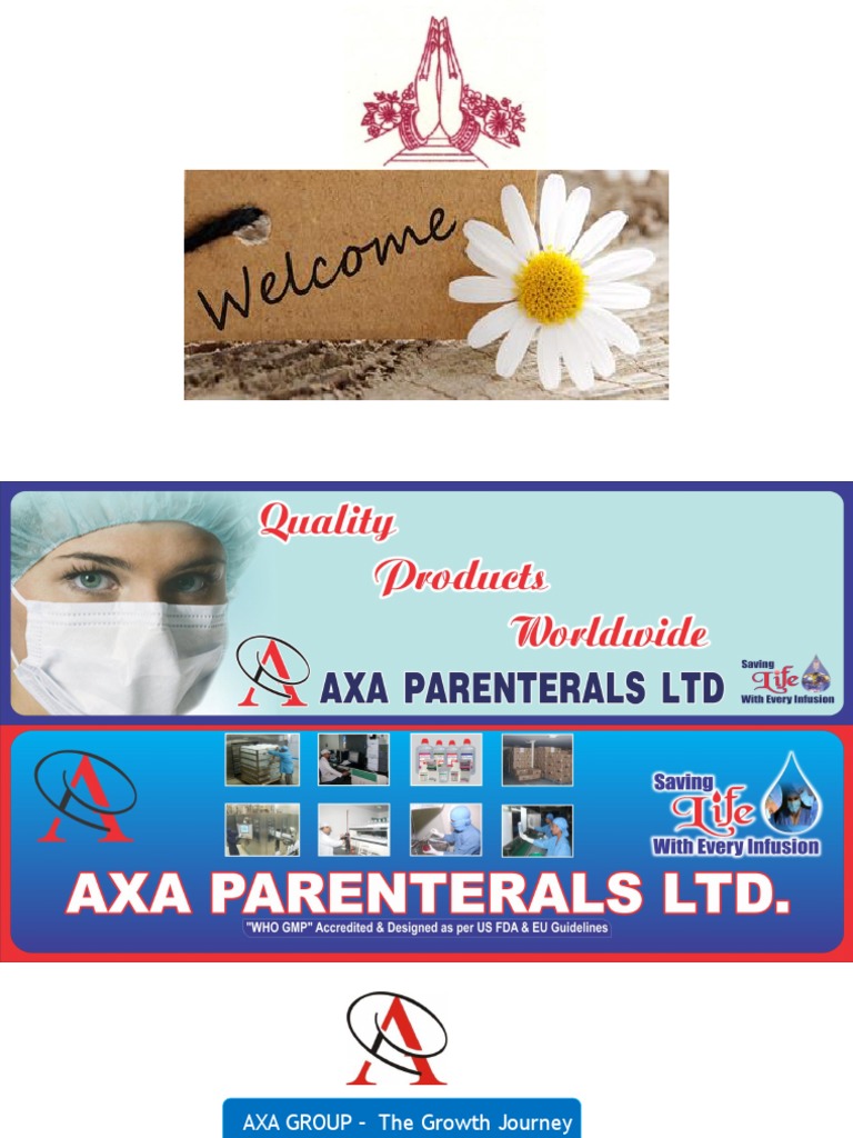 AXA Parenterals: Global Pharma Leader | PDF | Ophthalmology | Clinical ...