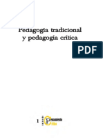 Martinez Escarcega Rigoberto - Pedagogia Tradicional Y Pedagogia Critica