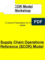 SCOR Model Workshop: A Lecture-Presentation by Prof. Deepak Jakate