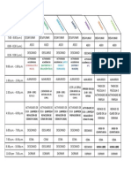 HORARIO PERSONAL