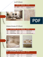 Mirpur House (9 Floor) : Type Item Code (DBL) Size (CM) Price / SFT Location