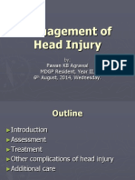 Head Injury MGMT