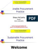 Sustainable Procurement Practice: Shaun Mccarthy