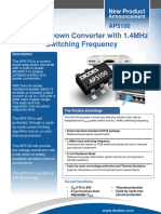 1.2A Step-Down Converter With 1.4Mhz Switching Frequency: Ap5100 Ap5100