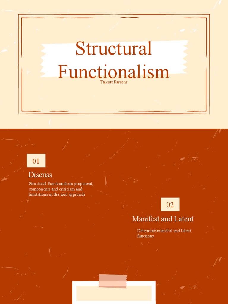 Overview of Structural Functionalism | PDF | Scientific Theories ...