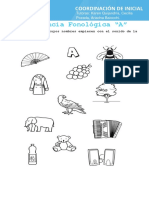 Ficha 1 Conciencia Fonológica A PDF