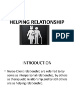 HELPING RELATIONSHIP