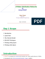 Simulation of Water Distribution Networks: by Using EPANET