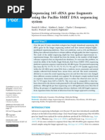 Sequencing 16S Rrna Gene Fragments Using The Pacbio SMRT Dna Sequencing System