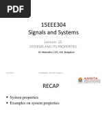 15EEE304 Signals and Systems