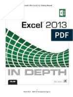 Microsoft Office Excel 2013 Training Manual.pdf