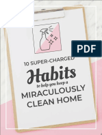 10 Super Charged Habits For A Miraculously Clean Home PDF