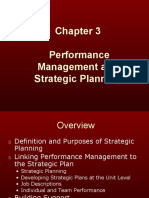 Performance Management Strategic Planning