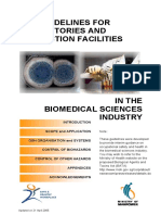 SINGAPORE Occupational Health and Safety Guidelines For Laboratories and Production Facilities in The Biomedical Sciences.259190104 PDF