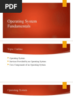 Operating System Fundamentals