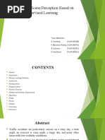 Multi-Traffic Scene Perception Based on Supervised Learning