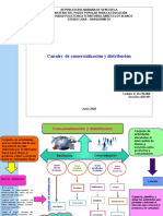 Mapa Conceptual Canales de Comercialización y Distribución