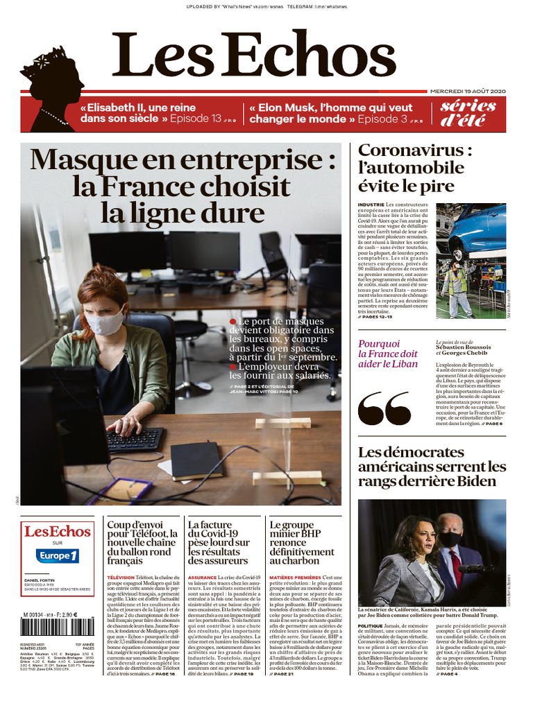 Ffcc Calendrier Des Courses 2023 Les Echos - 19 08 2020 | Pdf | Bien-Être | Médical