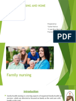 Family Nursing 0 Home Nursing