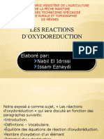 Les Reaction Oxydo Reduction