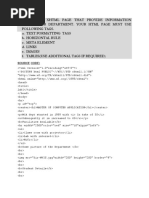 VI BCA-Web Programming - Lab Programs | PDF | Java Script | Html