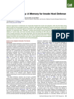 Trained Immunity - A Memory For Innate Host Defense PDF