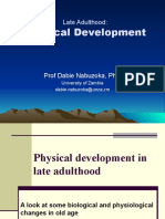 2-Physical Development in Late Adulthood