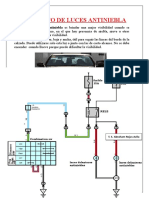 CIRCUITO DE LUCES ANTINIEBLA y CIRCUITO DE LA BOCINA (ATP)