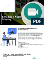 Schedule A Video Meeting