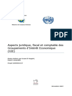 GIE Aspects Juridique Fiscal Et Comptable