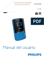 Manual Philips GoGear Vibe - Reproductor MP4 y vídeo con 8 GB.pdf