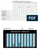 Total Quality Management - Personal Quality Checklist FOR THE PERIOD COVERING FROM - August 21,2020 - TO - September 03, 2020