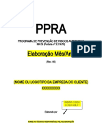 PPRA Modelo de Documento